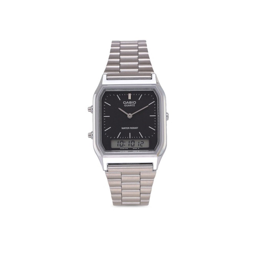 Casio aq 230 silver hot sale